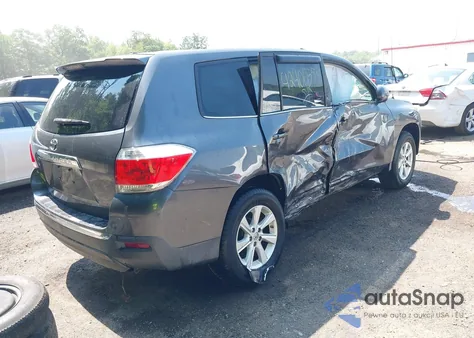 2011 Toyota Highlander Se из США, поврежденный, VIN 5TDZA3EH7BS008147